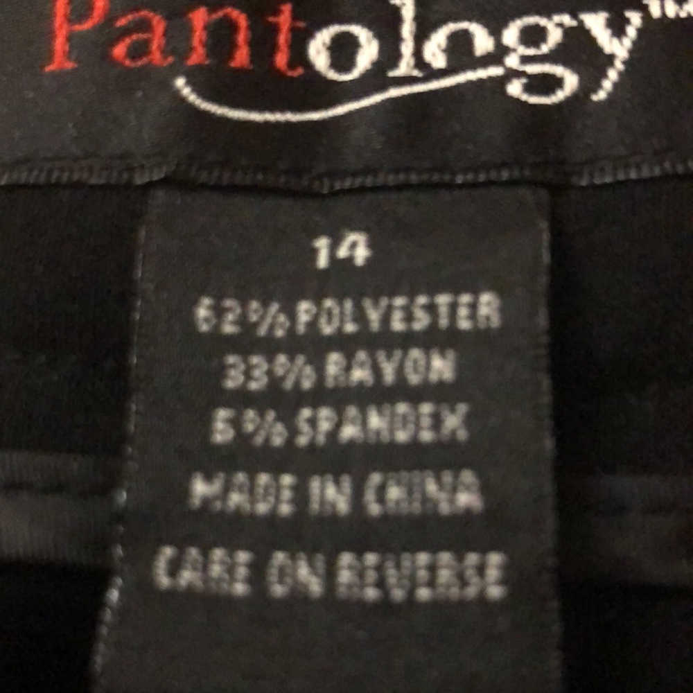 Black capris. - Picture 3 of 3